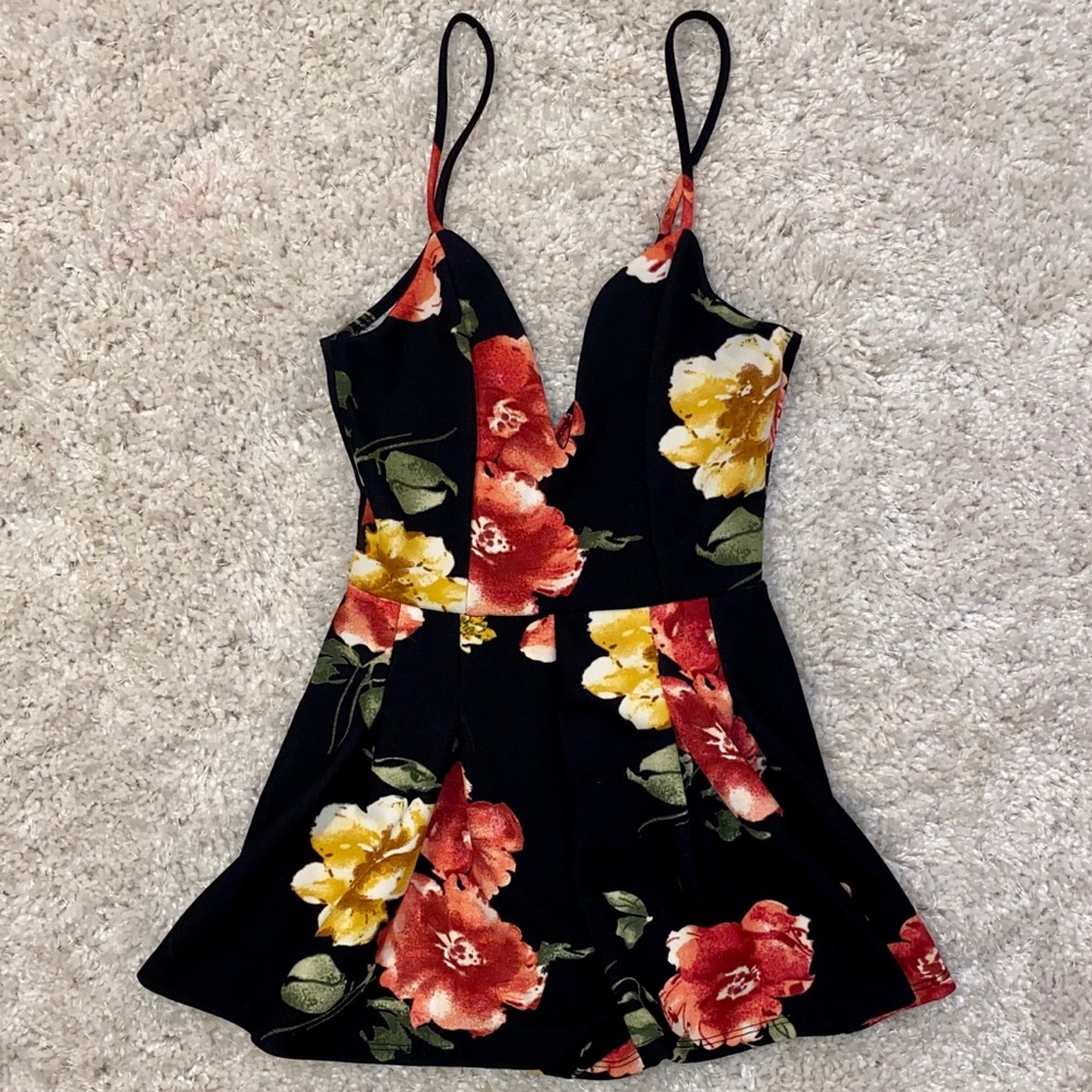 AKIRA Floral Romper